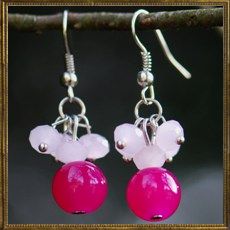 Pretty in Pink earrings